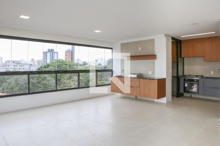 Sala e Varanda Gourmet de apartamento para alugar com 3 quartos, 95m² em Vila Romana, São Paulo