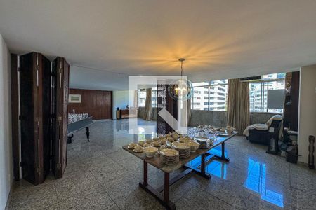 Sala de apartamento à venda com 4 quartos, 278m² em Copacabana, Rio de Janeiro