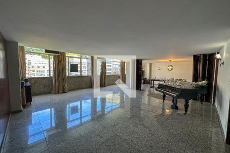 Sala de apartamento à venda com 4 quartos, 278m² em Copacabana, Rio de Janeiro