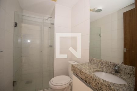 Banheiro da Suíte de kitnet/studio para alugar com 1 quarto, 35m² em Setor Noroeste, Brasília