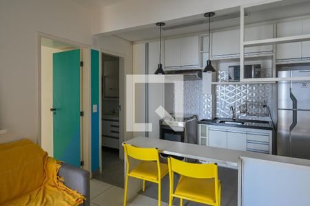 Sala de apartamento para alugar com 1 quarto, 32m² em Liberdade, São Paulo