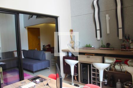Varanda da Sala de apartamento à venda com 4 quartos, 139m² em Vila da Serra, Nova Lima
