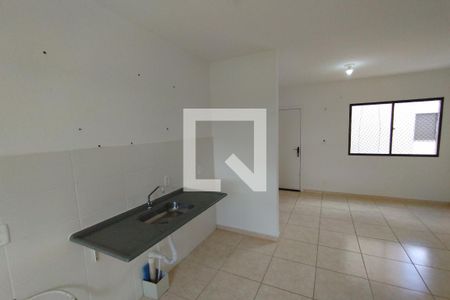 Cozinha  de apartamento para alugar com 2 quartos, 50m² em Florestan Fernandes, Ribeirão Preto