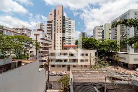 Vista da Sala de apartamento à venda com 3 quartos, 98m² em Funcionários, Belo Horizonte
