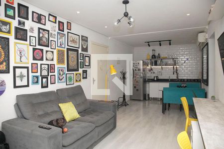 Sala de apartamento para alugar com 1 quarto, 54m² em Petrópolis, Porto Alegre