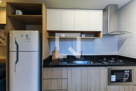 Sala/Cozinha de apartamento à venda com 1 quarto, 29m² em Vila Invernada, São Paulo