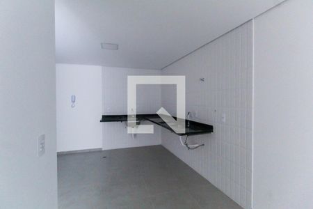Sala/Cozinha de apartamento para alugar com 1 quarto, 33m² em Vila Invernada, São Paulo