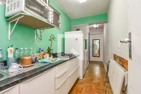 Cozinha e Área de Serviço de apartamento à venda com 1 quarto, 39m² em Consolação, São Paulo