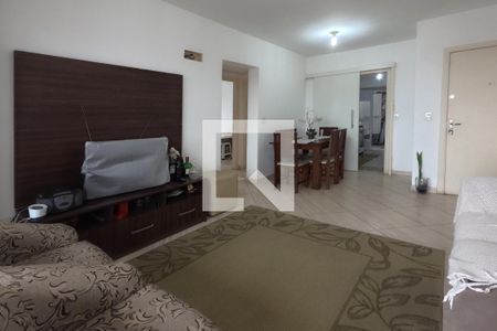 Sala de apartamento para alugar com 3 quartos, 80m² em Gonzaga, Santos