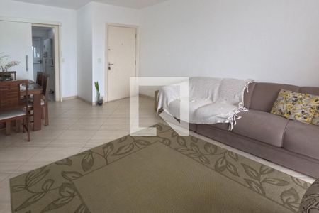 Sala de apartamento para alugar com 3 quartos, 80m² em Gonzaga, Santos