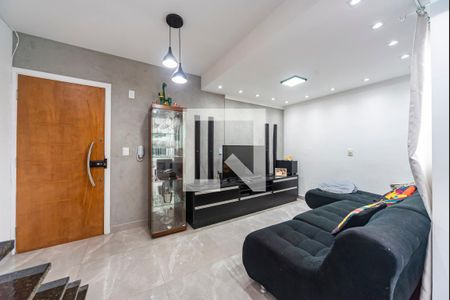 Sala de apartamento à venda com 3 quartos, 140m² em Vila Pires, Santo André