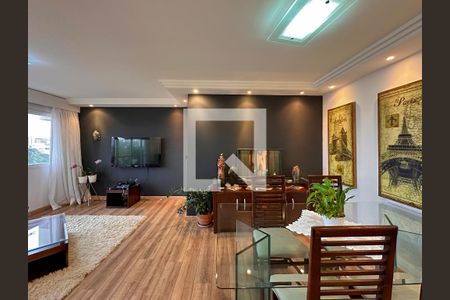 Sala de apartamento à venda com 3 quartos, 131m² em Chácara Santo Antônio (zona Sul), São Paulo
