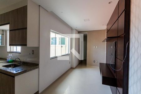 Sala de apartamento à venda com 2 quartos, 109m² em Vila Camilópolis, Santo André