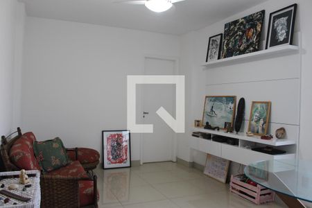 Sala de apartamento à venda com 1 quarto, 43m² em Humaitá, Rio de Janeiro