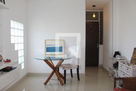 Sala de apartamento à venda com 1 quarto, 43m² em Humaitá, Rio de Janeiro