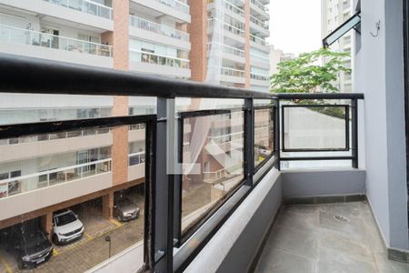 Sacada  de apartamento à venda com 1 quarto, 57m² em Centro, São Bernardo do Campo