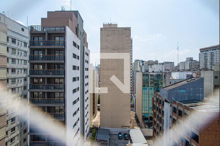 Vista da Sala de jantar de apartamento à venda com 1 quarto, 49m² em Bela Vista, São Paulo