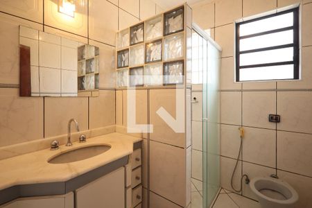 Banheiro da Suíte 1 de casa para alugar com 3 quartos, 170m² em Jardim Cidalia, São Paulo