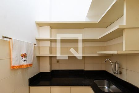 Detalhe da cozinha  de apartamento para alugar com 1 quarto, 27m² em Jardim Botânico, Rio de Janeiro