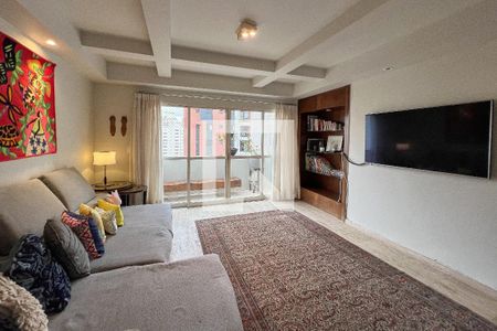 Sala de apartamento à venda com 4 quartos, 325m² em Moema, São Paulo