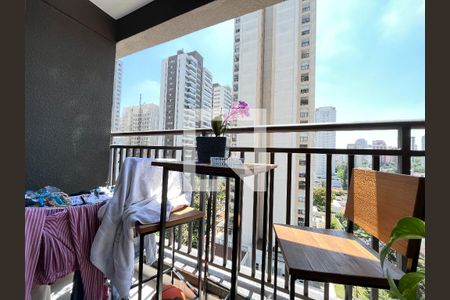 Varanda de apartamento à venda com 1 quarto, 30m² em Jardim Prudência, São Paulo