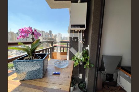 Varanda de apartamento à venda com 1 quarto, 30m² em Jardim Prudência, São Paulo