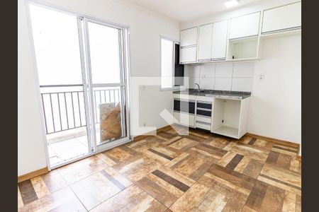 Sala/Cozinha de apartamento à venda com 1 quarto, 28m² em Brás, São Paulo