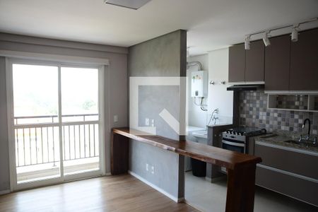 Sala de apartamento para alugar com 2 quartos, 75m² em Granja Viana, Cotia