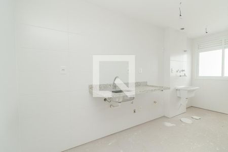 Cozinha e Área de Serviço de apartamento à venda com 1 quarto, 48m² em Passo D’areia, Porto Alegre