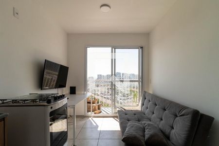 Sala de apartamento para alugar com 1 quarto, 29m² em Barra Funda, São Paulo