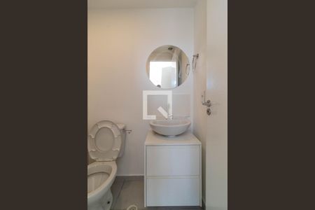 Banheiro da Suíte de apartamento para alugar com 1 quarto, 29m² em Barra Funda, São Paulo