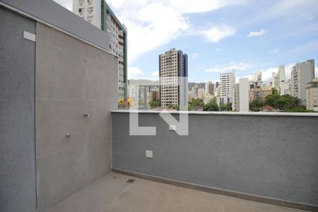 Varanda de apartamento à venda com 2 quartos, 124m² em Anchieta, Belo Horizonte