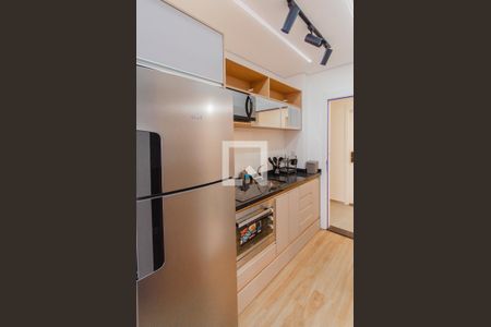 Cozinha de kitnet/studio à venda com 1 quarto, 28m² em Vila Mariana, São Paulo