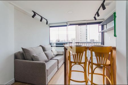 Varanda gourmet de kitnet/studio à venda com 1 quarto, 28m² em Vila Mariana, São Paulo