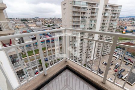 Varanda da Sala de apartamento para alugar com 1 quarto, 34m² em Jardim Santa Terezinha (zona Leste), São Paulo