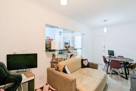 Sala de apartamento à venda com 1 quarto, 50m² em Jardim do Mar, São Bernardo do Campo