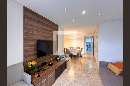 Sala de apartamento à venda com 3 quartos, 99m² em Jardim das Acácias, São Paulo