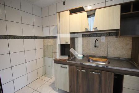 Cozinha e Área de Serviço de apartamento à venda com 1 quarto, 34m² em Guajuviras, Canoas