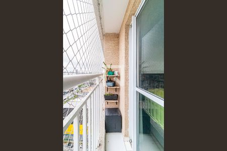 Varanda de kitnet/studio para alugar com 1 quarto, 26m² em Vila Butantã, São Paulo