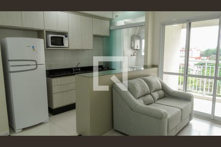 Sala de apartamento para alugar com 1 quarto, 41m² em Umuarama, Osasco