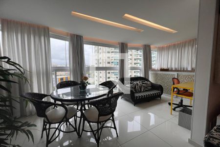 Varanda da Sala de apartamento para alugar com 2 quartos, 85m² em Barra da Tijuca, Rio de Janeiro