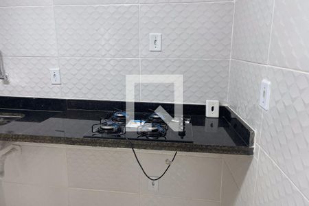 Cozinha de casa para alugar com 1 quarto, 50m² em Parque Uruguaiana, Duque de Caxias