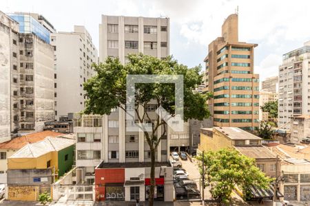 Quarto - Vista de apartamento à venda com 1 quarto, 35m² em Vila Buarque, São Paulo