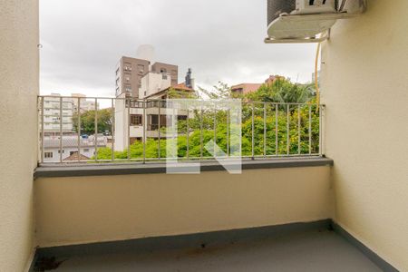 varanda de apartamento à venda com 2 quartos, 80m² em Petrópolis, Porto Alegre
