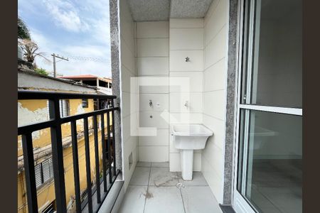 Varanda  de apartamento para alugar com 1 quarto, 27m² em Vila Campestre, São Paulo