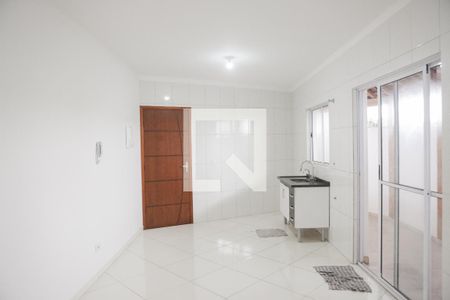 Sala - Sala de Jantar - Cozinha de apartamento para alugar com 2 quartos, 49m² em Jardim Ipanema, Santo André