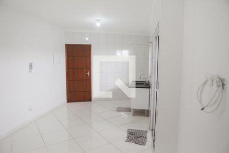 Sala - Sala de Jantar - Cozinha de apartamento para alugar com 2 quartos, 49m² em Jardim Ipanema, Santo André