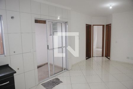 Sala - Sala de Jantar - Cozinha de apartamento para alugar com 2 quartos, 49m² em Jardim Ipanema, Santo André