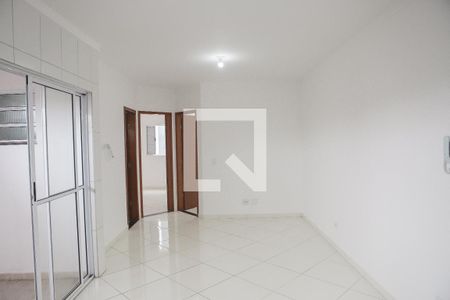 Sala - Sala de Jantar - Cozinha de apartamento para alugar com 2 quartos, 49m² em Jardim Ipanema, Santo André