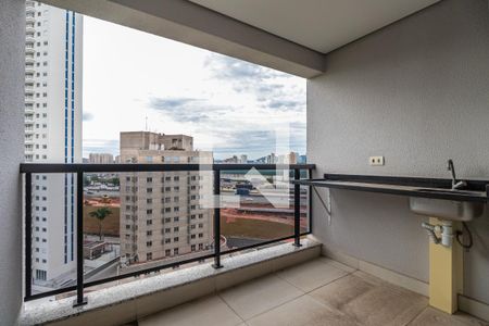 Varanda de apartamento à venda com 1 quarto, 49m² em Tamboré, Barueri